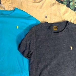 Polo Ralph Lauren, Medium, Blue, Grey, Heather Grey